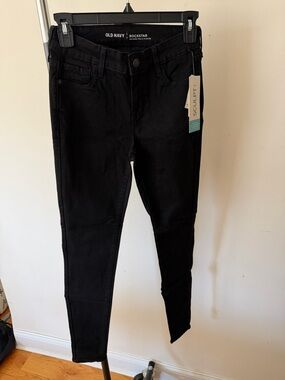 Old Navy Black Sculpt Skinny Jeans